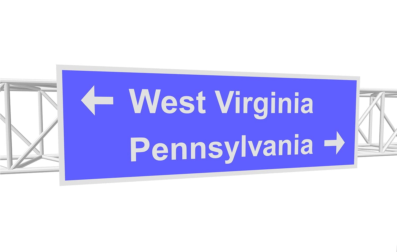 WV/PA Line 13' Wide Oversize Load Restriction