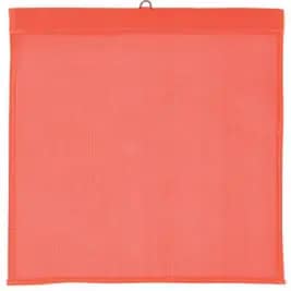 18" Wire Loop Mesh Safety Flag w/ Border