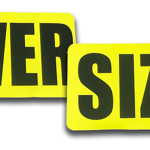 2-piece Magnetic Oversize Load Sign - WCS Permits & Pilot Cars